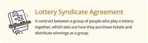 Lottery Syndicates FAQs.